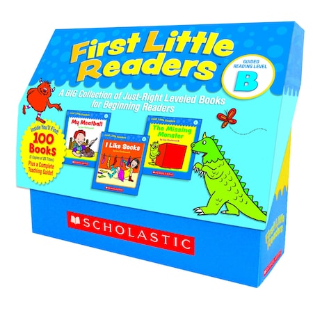Scholastic Teaching Resources First Little Readers Books, Guided Reading Level B, 5 Sets of 20 Titles SC522302